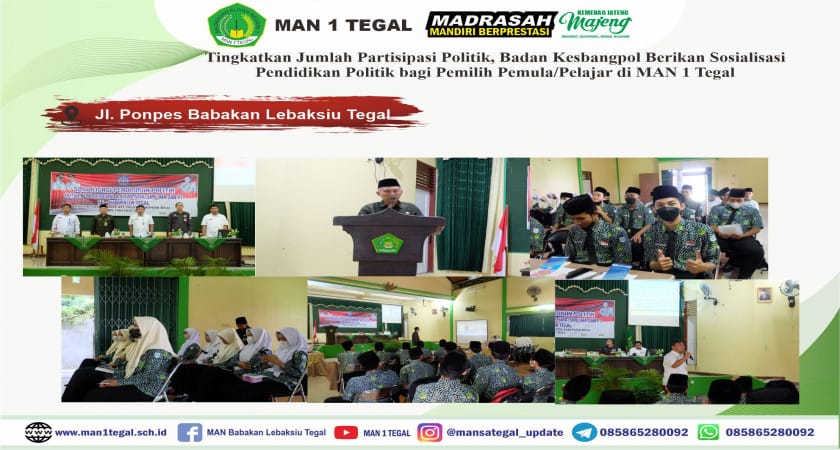 22 Peserta Didik MAN 1 Tegal lolos SBMPTN 2022