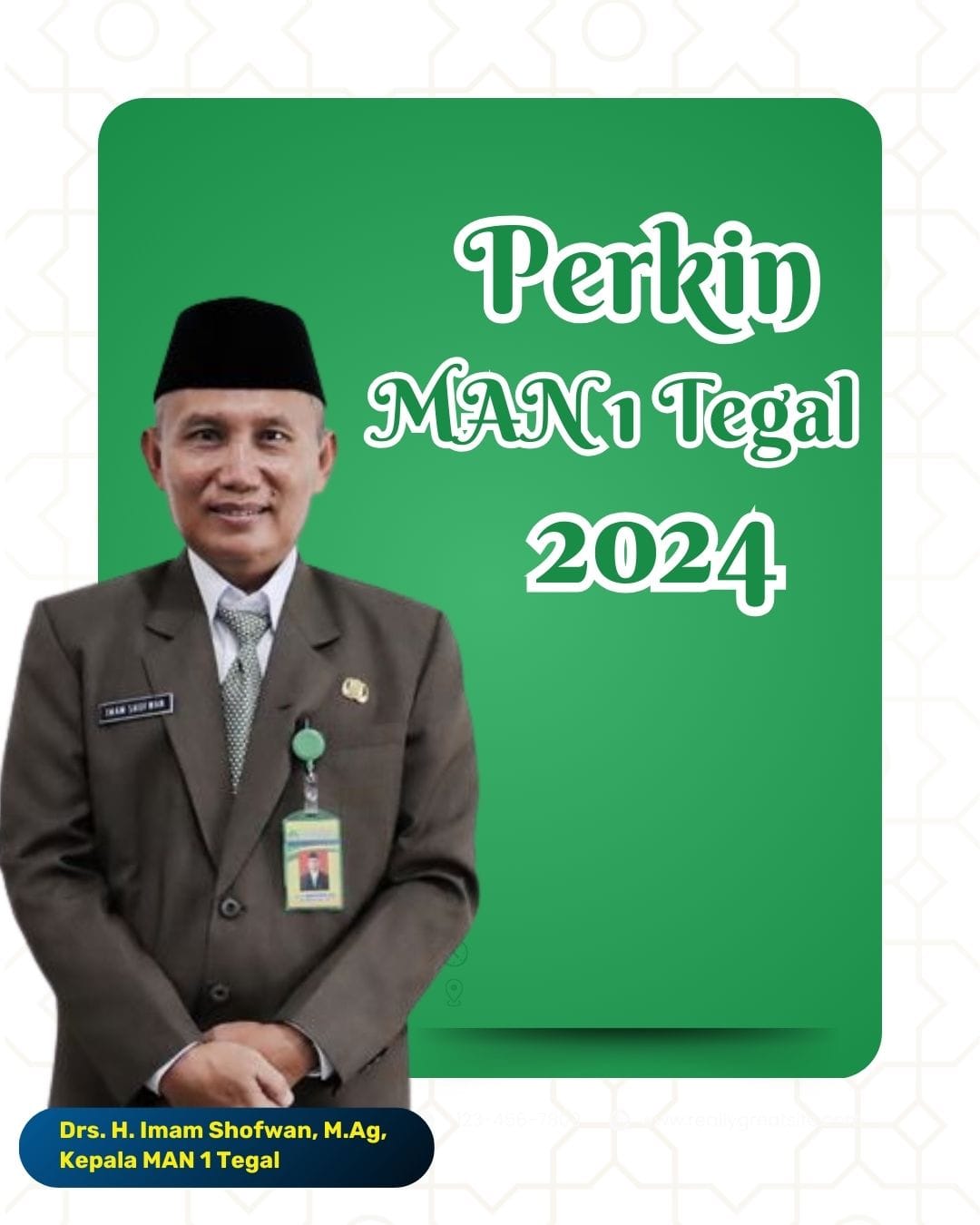 Kepala MAN 1 Tegal Terbitkan Perkin (Perjanjian Kinerja) Tahun 2024