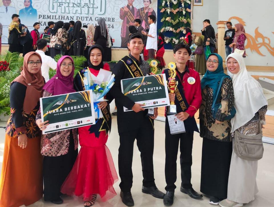 3 Siswa MAN 1 Tegal Raih Juara di Pemilihan Duta Genre Kab. Tegal 2024