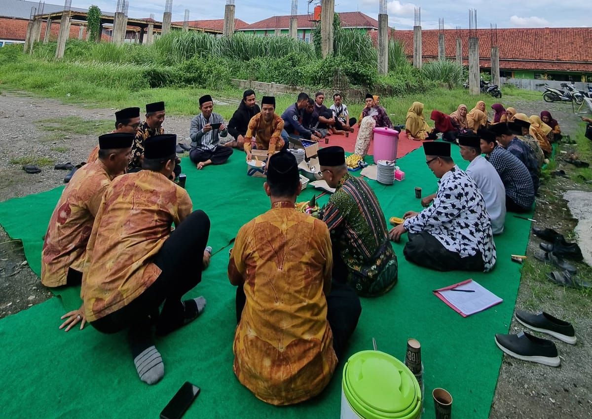 Doa Bersama Warnai Dimulainya Kembali Pembangunan Musala Akbar MAN 1 Tegal