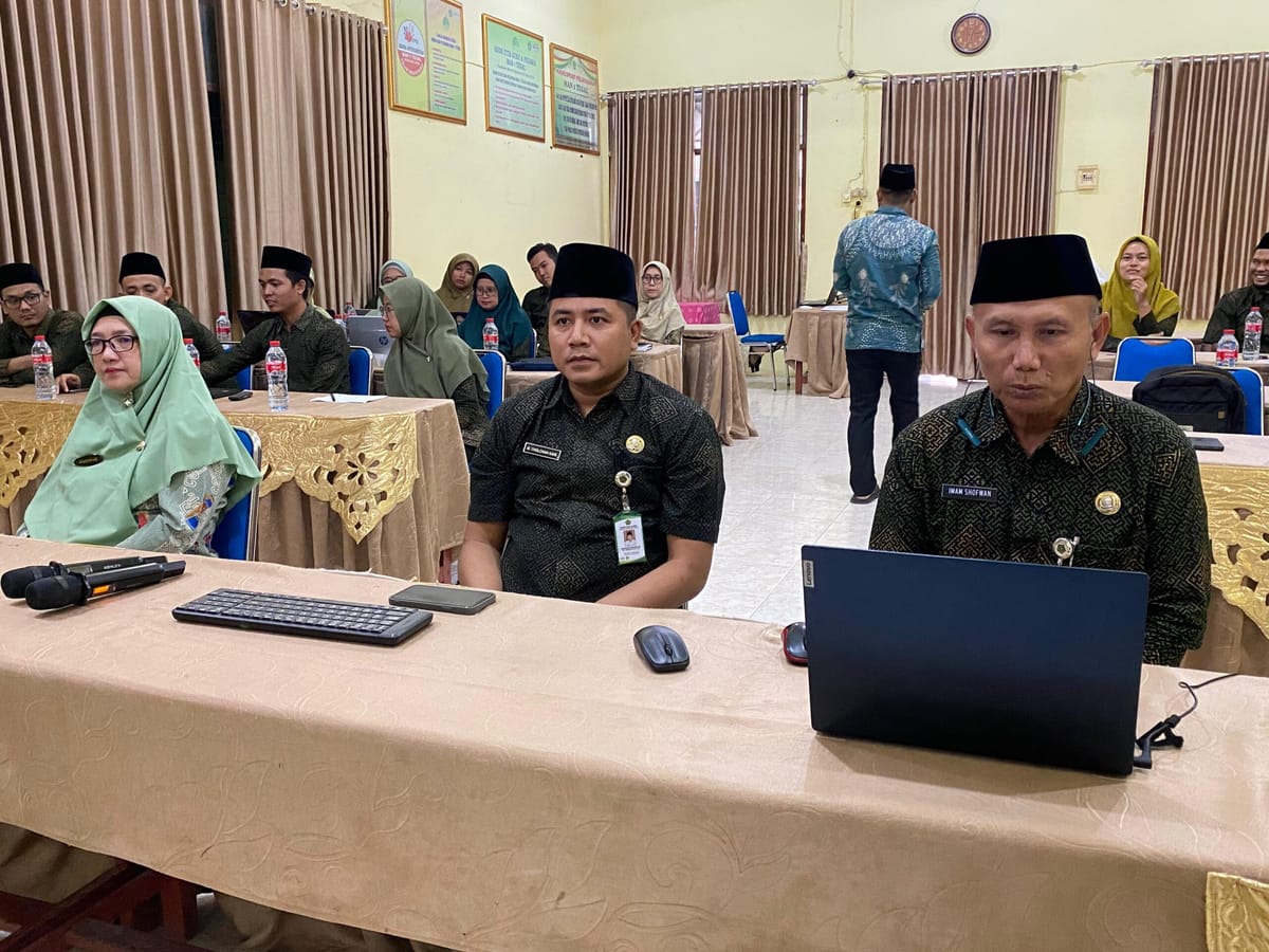 MAN 1 Tegal Ikuti Penilaian Pendahuluan Pilot Project ZI WBK 2024