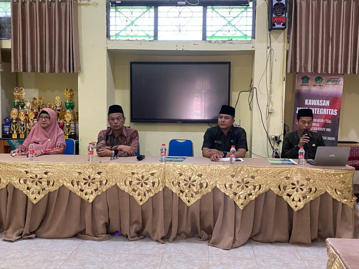 Jelang Milad Ke-57 MAN 1 Tegal, Panitia Adakan Rapat Koordinasi