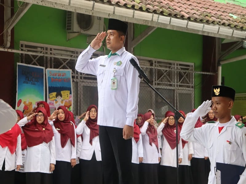 Peringati Hari Lahir Pancasila, MAN 1 Tegal Gelar Upacara Bendera