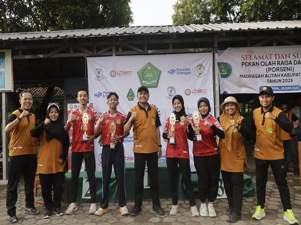 Turunkan Skuad Terbaik, Cabor Atletik MAN 1 Tegal Raih 1 Emas, 2 Perak dan 1 Perunggu di PORSENI 2025