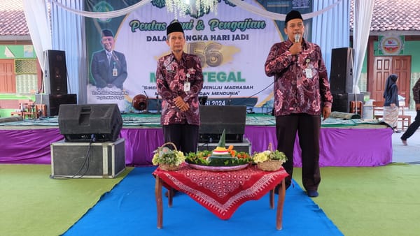 Harlah Ke-56 MAN 1 Tegal Angkat Tema “Sinergi Menuju Madrasah Maju, Bermutu, dan Mendunia”