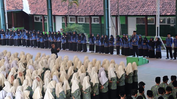 Hari Pertama Masuk Madrasah, MAN 1 Tegal Gelar Halalbihalal