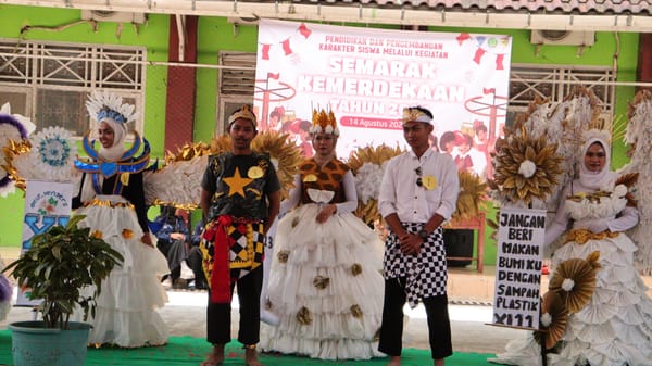 Meriah, Semarak Lomba Agustusan dalam rangka HUT KE-79 RI di MAN 1 Tegal