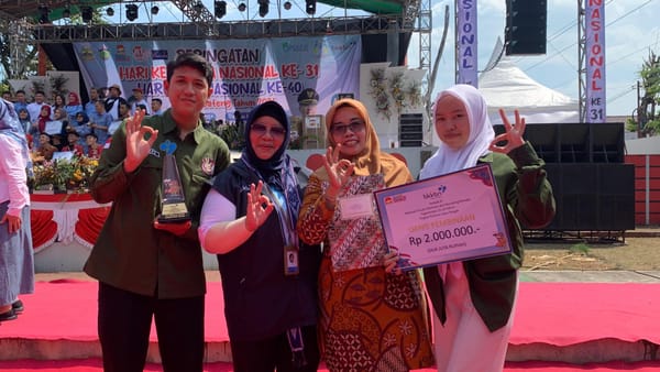 PIK-Remaja Lotus MAN 1 Tegal Raih Penghargaan Juara 3 Terbaik PIK-R Tingkat Jawa Tengah 2024
