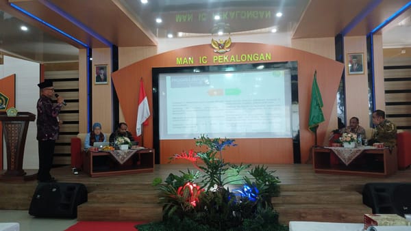 MAN 1 Tegal Ikuti Pendampingan Persiapan Penilaian Mandiri Zona Integritas Dirjen Pendis Kemenag RI