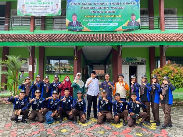 16 Anggota Pramuka MAN 1 Tegal Siap Ikuti Raimuna Cabang Tegal 2024