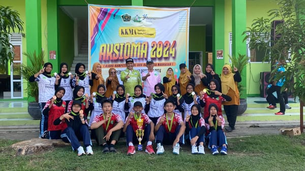 MAN 1 Tegal Raih Juara Umum 3 di AKSIOMA 2024