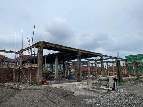 Pembangunan Musala Akbar MAN 1 Tegal: Progres 1 Bulan Berjalan Lancar