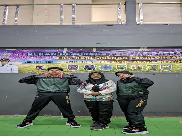 Tim Sepak Takraw MAN 1 Tegal Raih Juara di POPDA Karesidenan Pekalongan