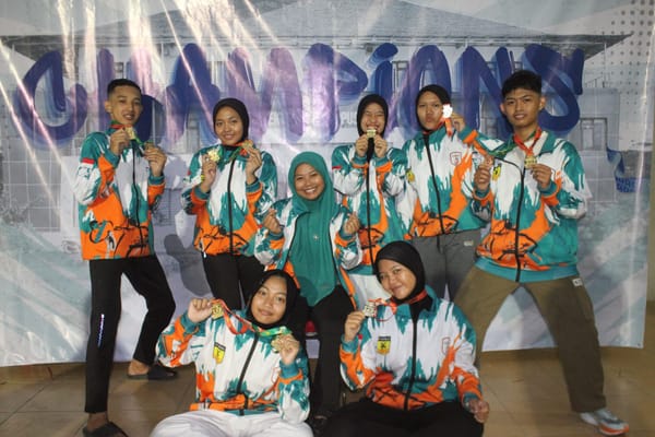 Karate MAN 1 Tegal Borong 11 Medali di PKTJ Fest Karate Cup 2025