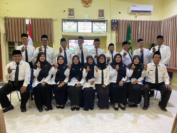 Sebanyak 19 PPPK Tahap 1 MAN 1 Tegal Ikuti Orientasi Secara Daring: Tingkatkan Etos Kerja dan Integritas